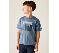 Regatta Funktionsshirt "Alvarado" in Blau - Größe 128 | Kinder Oberteile