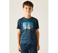 Regatta Funktionsshirt "Alvarado" in Dunkelblau - Größe 140 | Kinder Oberteile