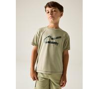 Regatta Funktionsshirt "Alvarado" in Grün - Größe 104 | Kinder Oberteile