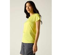 Regatta Funktionsshirt "Fingal Edition" in Gelb - Größe 40 | Damen Outdoor Tops Shirts