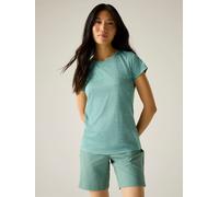Regatta Funktionsshirt "Fingal Edition" in Türkis - Größe 44 | Damen Outdoor Tops Shirts