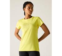 Regatta Funktionsshirt "Fingal" in Gelb - Größe 46 | Damen Outdoor Tops Shirts