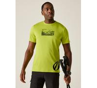 Regatta Funktionsshirt "Fingal" in Grün - Größe S | Herren Sportshirts