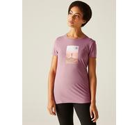 Regatta Funktionsshirt "Fingal" in Lila - Größe 52 | Damen Outdoor Tops Shirts