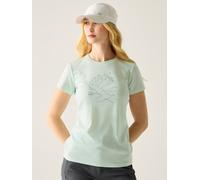Regatta Damen T-shirt Mit Kurzen ärmeln Frau Fingal Blau M