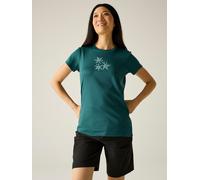 Regatta Funktionsshirt "Fingal" in Petrol - Größe 34 | Damen Outdoor Tops Shirts