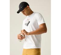 Regatta Funktionsshirt "Fingal" in Weiß - Größe L | Herren Sportshirts