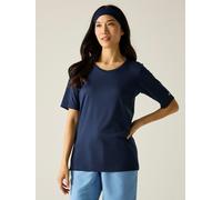Regatta Funktionsshirt "Fingal lV" in Dunkelblau - Größe 38 | Damen Outdoor Tops Shirts