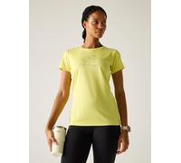 Regatta Fingal Slogan Damen Funktionsshirt canary yellow 40 canary yellow 40