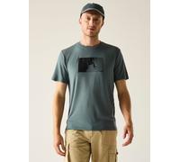 Regatta Funktionsshirt "Fingal Stretch" in Blaugrau - Größe 3XL | Herren Sportshirts