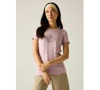 Regatta Fingal Stretch T-Shirt für Damen Lila, Größe: 50