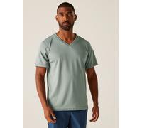 Regatta Funktionsshirt "Fingal V" in Grün - Größe M | Herren Sportshirts