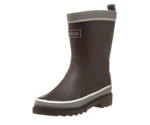 Regatta Gummistiefel "Foxfire Jnr" in Schwarz - Größe 37 | Kinder Outdoor Sport Schuhe