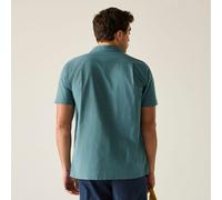 Regatta Hadlin Hemd für Herren, Cotton Grün, Größe: XL