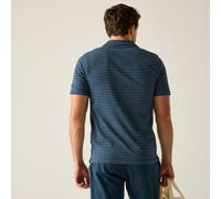 Regatta Herren Kurzarm Polo Mann Hadvo Blau L