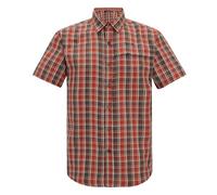 Regatta Herren Hemd Funktionshemd Wanderhemd Mindano Short Sleeve Shirt, Farbe:Rot, Größe:2XL, Artikel:-Z3C Dark Storm Multi Cross Check