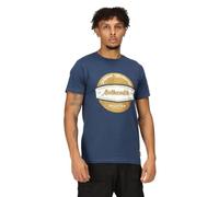 Regatta Herren Mens Original Cotton T-Shirt, Dunkles Jeansblau, L