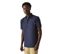 Regatta Herren Mindano Viii Kurzarm-Shirt Kurzärmeliges Hemd, blau, M