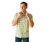 Regatta Mindano VIII Kurzarmhemd für Herren Grün, Größe: M