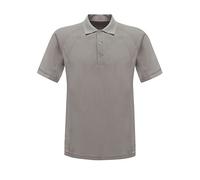 Regatta Herren Professional Men's Coolweave Wicking Polo Short Poloshirt, Silber (Silbergrau), L
