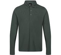 Regatta Herren Professional Mens Pro 65/35 Classic Long Sleeve Polo Shirt Polohemd, dunkelgrün, XXL