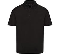 Regatta Herren Professional Mens Pro Wicking Polo Short Sleeved T Shirt Polohemd, Schwarz, XL