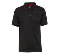 Regatta Herren Professionelles Poloshirt, kurzärmelig Polohemd, schwarz/red, S