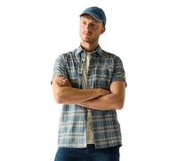Regatta Herren Trekkinghemd Mann Travellghts/sshrt Blau 3xl