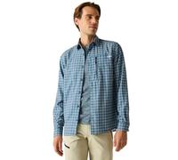 Regatta Anti-insect Travel Light Langarmhemd S China Blue Check