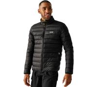 Regatta Herren Steppjacke Jacke Outdoorjacke Marizion, Farbe:Schwarz, Artikel:-ZKG Black/Gold Flake, Größe:L