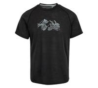 Regatta Herren T-Shirt Kurzarmshirt Funktionsshirt Escade, Farbe:Anthrazit, Artikel:-61I ash, Größe:XL