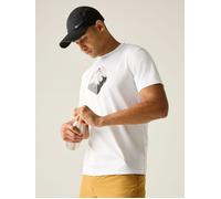 Regatta Herren T-shirt Mit Kurzen ärmeln Mann Fingal Weiß Xl