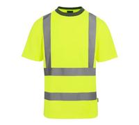 Regatta High Visibility - Hi-vis Pro Contract t-Shirt - Yellow - 4XL