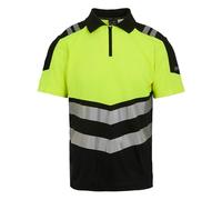 Regatta High Visibility - Hi-Vis X-Pro Polo (Class 1) - Black/Yellow - M
