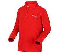Regatta Hot Shot II Fleece-Futter, halber Reißverschluss, Unisex für Kinder XXXL Fiery Red