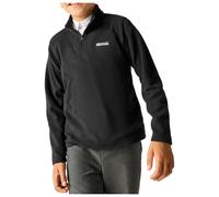 Regatta - Kid's Hot Shot II Half Zip Fleece - Fleecejacke, Gr. 122-128 7-8 Years, schwarz (Black/Black)