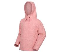 Regatta Kinder Kacie Hevyweight Striped Hooded Velour Fleece, Aprikose, 11-12