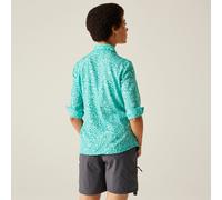 Regatta Funktionshemd "Kinnis" in Türkis - 63% | Größe 36 | Damen Outdoor Tops Shirts