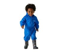 Regatta Kleinkinder Kinder Puddle Suit V Wasserdichter & Reflektierender Einteiler-Regenanzug,Blue,6-12m