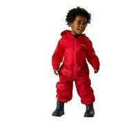 Regatta Kleinkinder Kinder Puddle Suit V Wasserdichter & Reflektierender Einteiler-Regenanzug,Red,24-36m