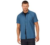 Regatta Kurzarmhemd Mindano VII (schnelltrocknend, atmungsaktiv) royalblau Herren, Größe M
