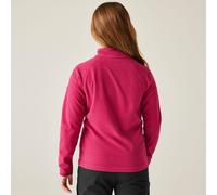 Regatta Loco leichtes Fleece mit Mini-Streifen und halblangem Reißverschluss für Kinder Pink, Größe: 11-12 Jr.