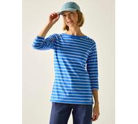 Regatta Longsleeve "Baylette II" in Blau - Größe 46 | Damen Tops
