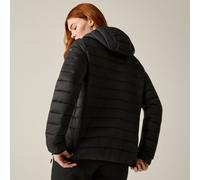 Regatta Marizion Baffle-Jacke mit Kapuze für Damen Schwarz, Größe: 34