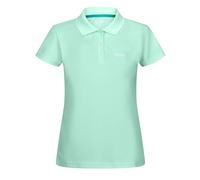 Regatta Maverick V Damen-Poloshirt, schnelltrocknend, feuchtigkeitsableitend, Bleached Aqua