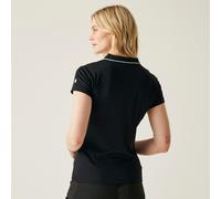 Regatta Maverick V Polo-Shirt für Damen Schwarz, Größe: 36