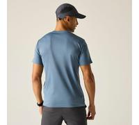 Regatta Men's Fingal Slogan T-Shirt Blau, Größe: M