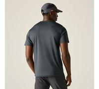 Regatta Men's Fingal Slogan T-Shirt Grau, Größe: L