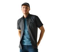 Regatta Mindano Kurzarmhemd 3XL Dark Storm Triangle Print