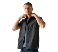Regatta Mindano Kurzarmhemd 5XL Ash Textured print